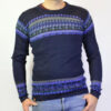 Alpaka Sweater dunkelblau