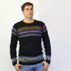 Alpaka Sweater schwarz