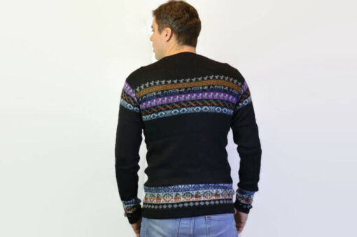 Alpaka Sweater schwarz