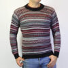 Peruanischer Wollpullover grau