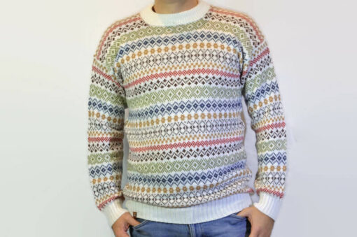 Alpaka Pullover Rayas