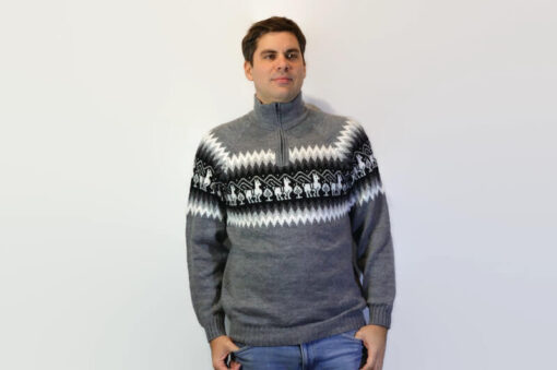 Alpaka Pullover Traditionell Variante 2