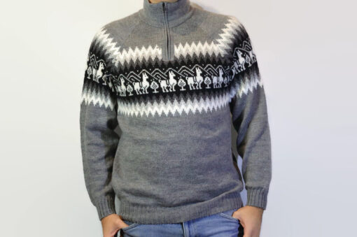 Alpaka Pullover Traditionell Variante 2