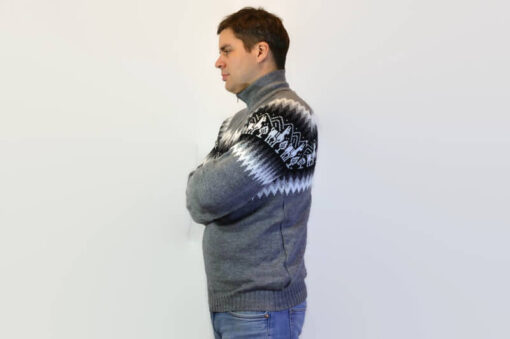 Alpaka Pullover Traditionell Variante 2