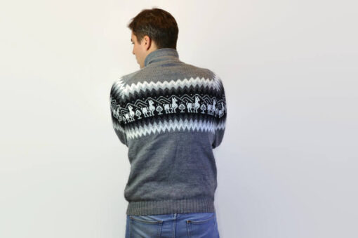 Alpaka Pullover Traditionell Variante 2