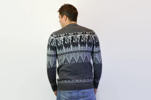 Alpaka Pullover Traditionell Variante 1