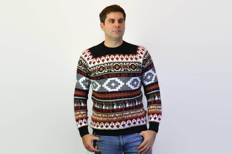 Alpaka Pullover Tumi Modell 10