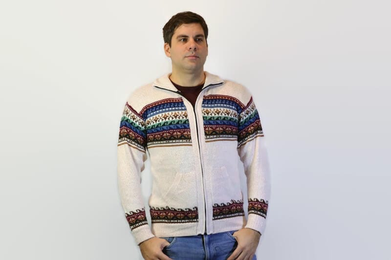 Alpaka Strickjacke Napaykusunchis Alpaka Strickjacke Napaykusunchis