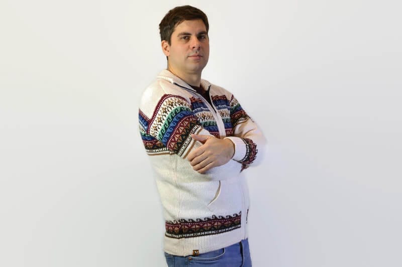 Alpaka Strickjacke Napaykusunchis Alpaka Strickjacke Napaykusunchis