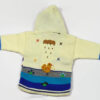 Kinderstrickjacke Schneemann Gr. 86-92 Variante 2