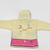 Kinderstrickjacke Schneemann Gr. 98-104 Variante 1