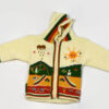 Kinderstrickjacke Schneemann Gr. 98-104 Variante 2