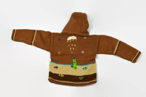 Kinderstrickjacke Brauner Bär Gr 86-92 Variante 1