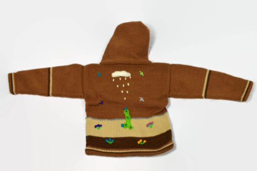 Kinderstrickjacke Brauner Bär Gr 98-104 Variante 1