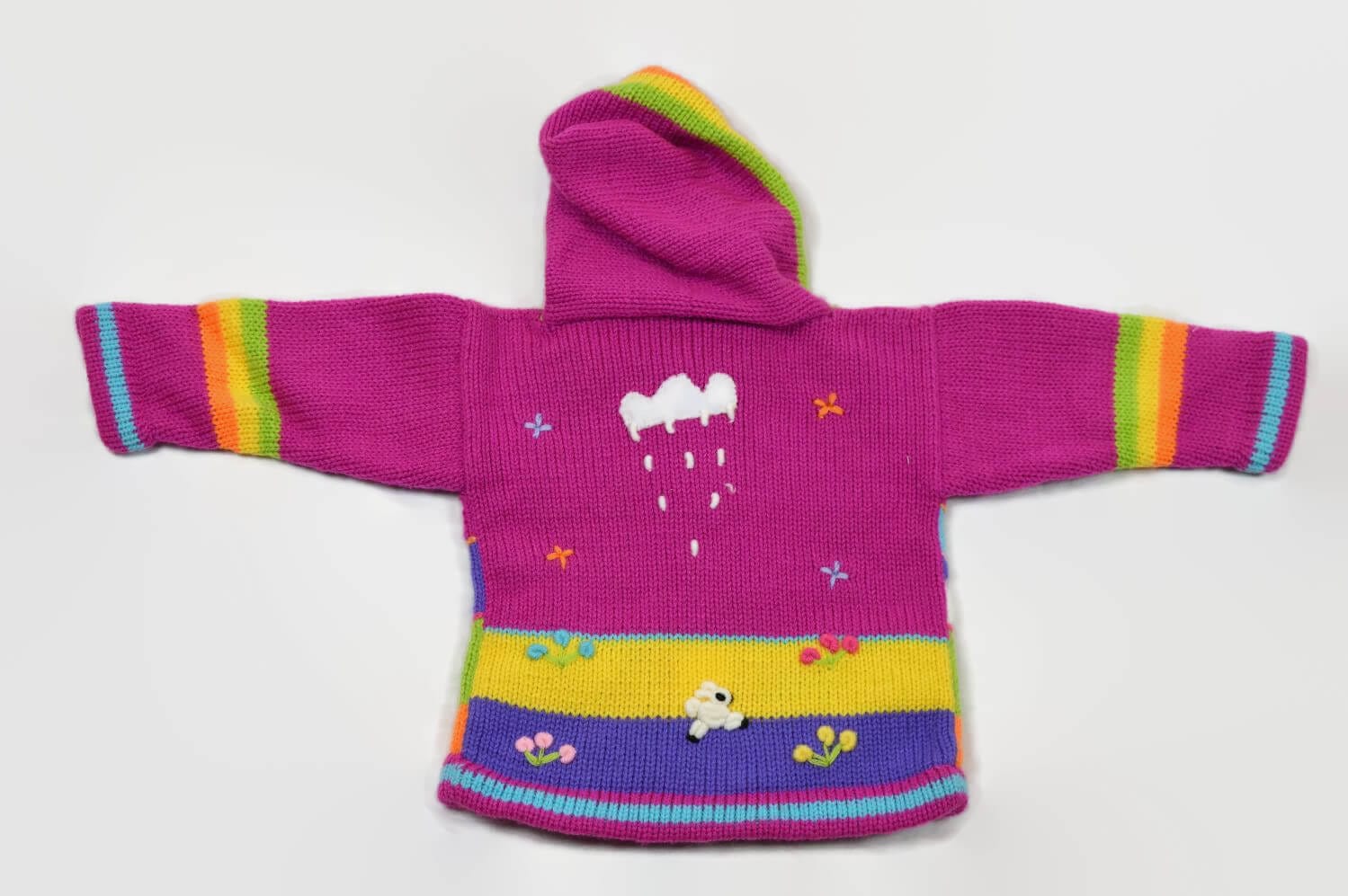 Kinderstrickjacke Rosa Traum Gr. 74-80 Variante 3 Kinderstrickjacke Rosa Traum Gr. 74-80 Variante 3