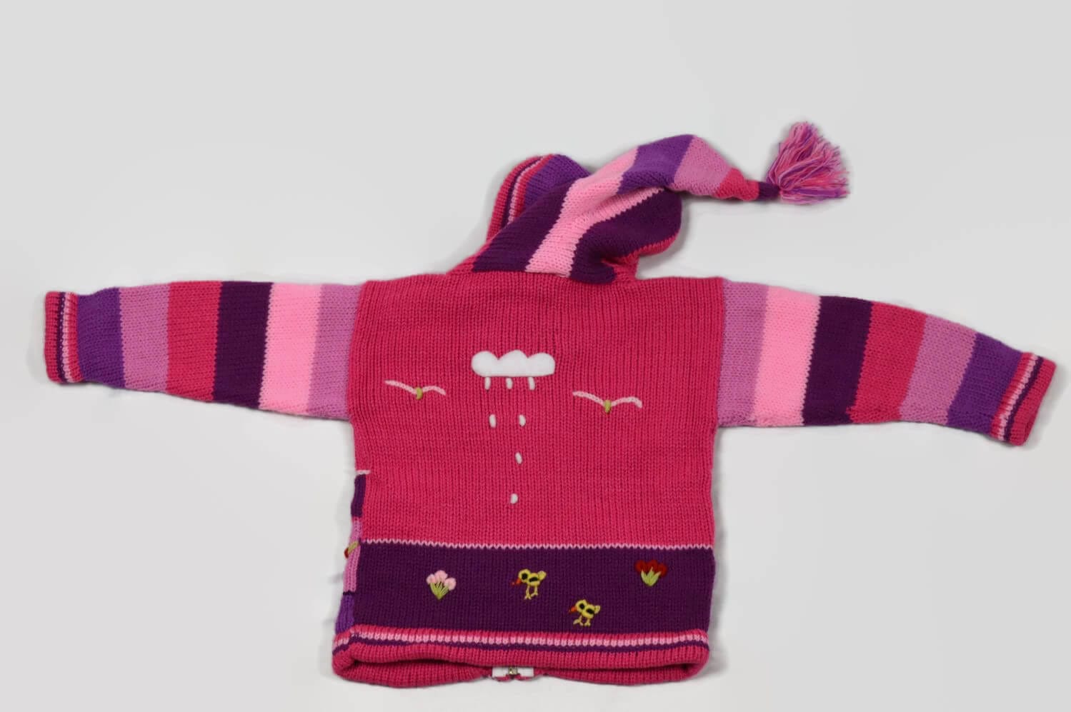 Kinderstrickjacke Rosa Traum Gr. 86-92 Variante 1 Kinderstrickjacke Rosa Traum Gr. 86-92 Variante 1