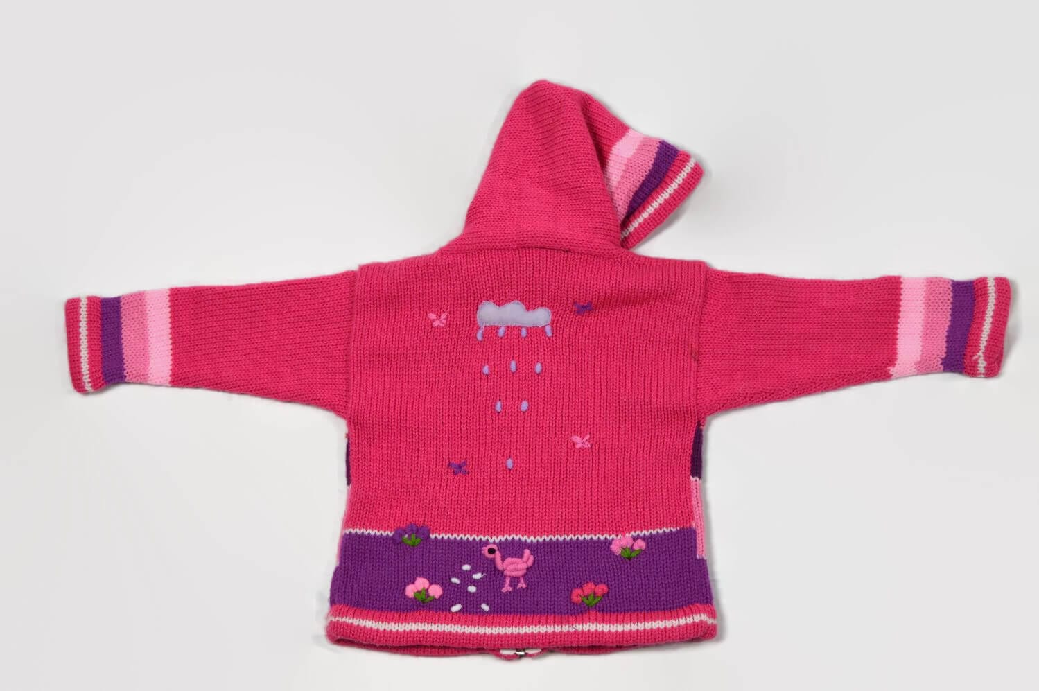 Kinderstrickjacke Rosa Traum Gr. 86-92 Variante 3 Kinderstrickjacke Rosa Traum Gr. 86-92 Variante 3