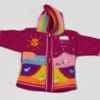 Kinderstrickjacke Rosa Traum Gr. 98-104 Variante 1 Kinderstrickjacke Rosa Traum Gr. 98-104 Variante 1