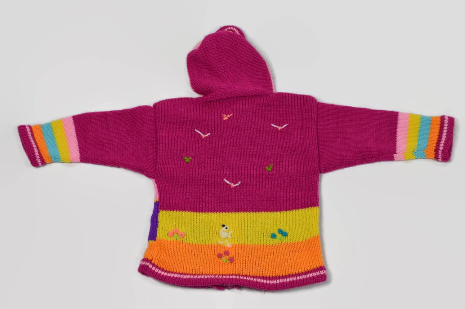 Kinderstrickjacke Rosa Traum Gr. 98-104 Variante 1 Kinderstrickjacke Rosa Traum Gr. 98-104 Variante 1
