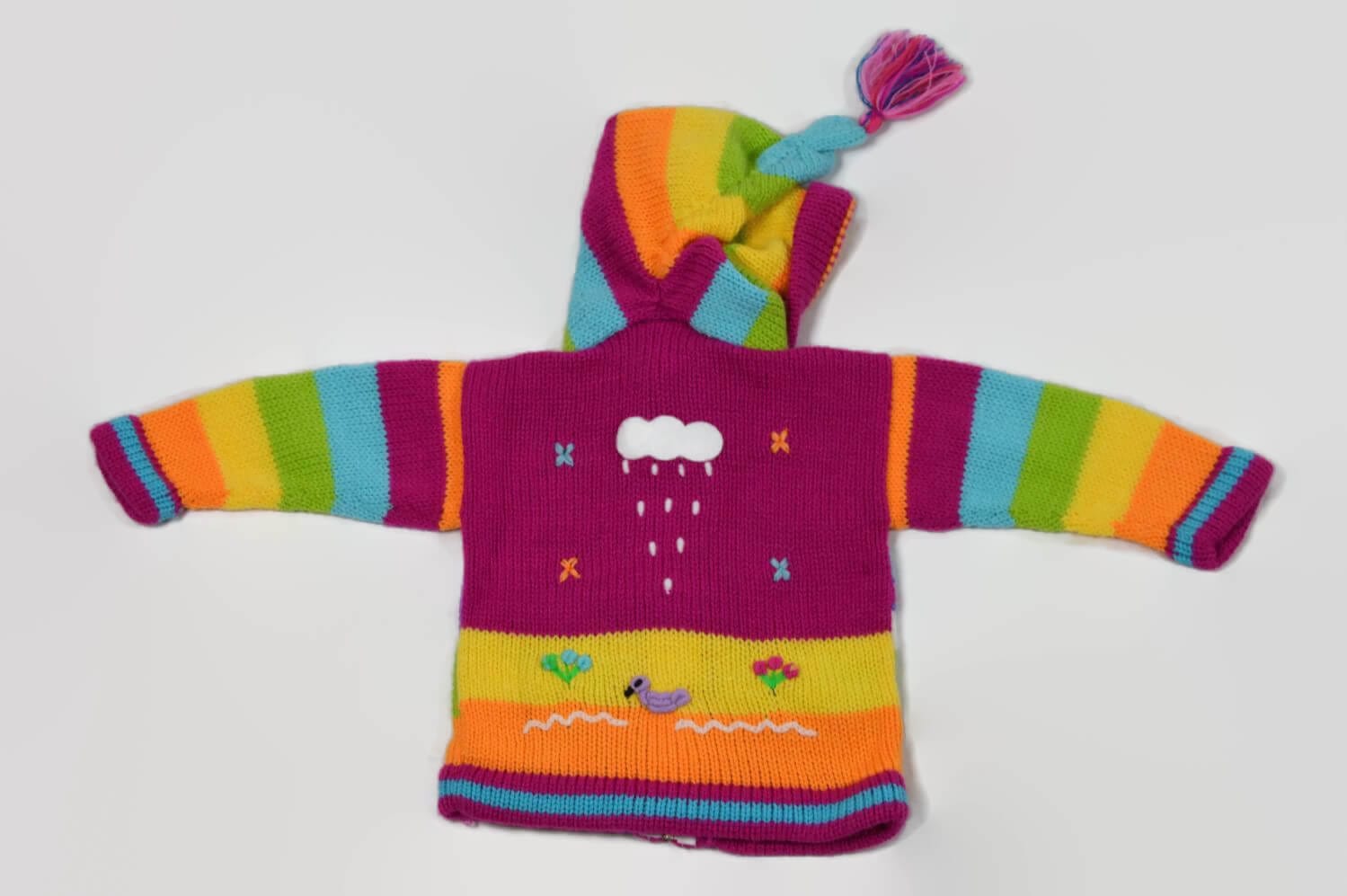 Kinderstrickjacke Rosa Traum Gr. 98-104 Variante 4 Kinderstrickjacke Rosa Traum Gr. 98-104 Variante 4