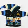 Kinderstrickjacke Blaue Eiswelt Gr. 74-80 Variante 3 Kinderstrickjacke Blaue Eiswelt Gr. 74-80 Variante 3