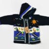 Kinderstrickjacke Blaue Eiswelt Gr. 74-80 Variante 4 Kinderstrickjacke Blaue Eiswelt Gr. 74-80 Variante 4
