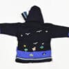 Kinderstrickjacke Blaue Eiswelt Gr. 74-80 Variante 4 Kinderstrickjacke Blaue Eiswelt Gr. 74-80 Variante 4
