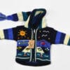 Kinderstrickjacke Blaue Eiswelt Gr. 74-80 Variante 5 Kinderstrickjacke Blaue Eiswelt Gr. 74-80 Variante 5