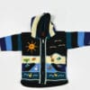 Kinderstrickjacke Blaue Eiswelt Gr. 98-104 Variante 1 Kinderstrickjacke Blaue Eiswelt Gr. 98-104 Variante 1