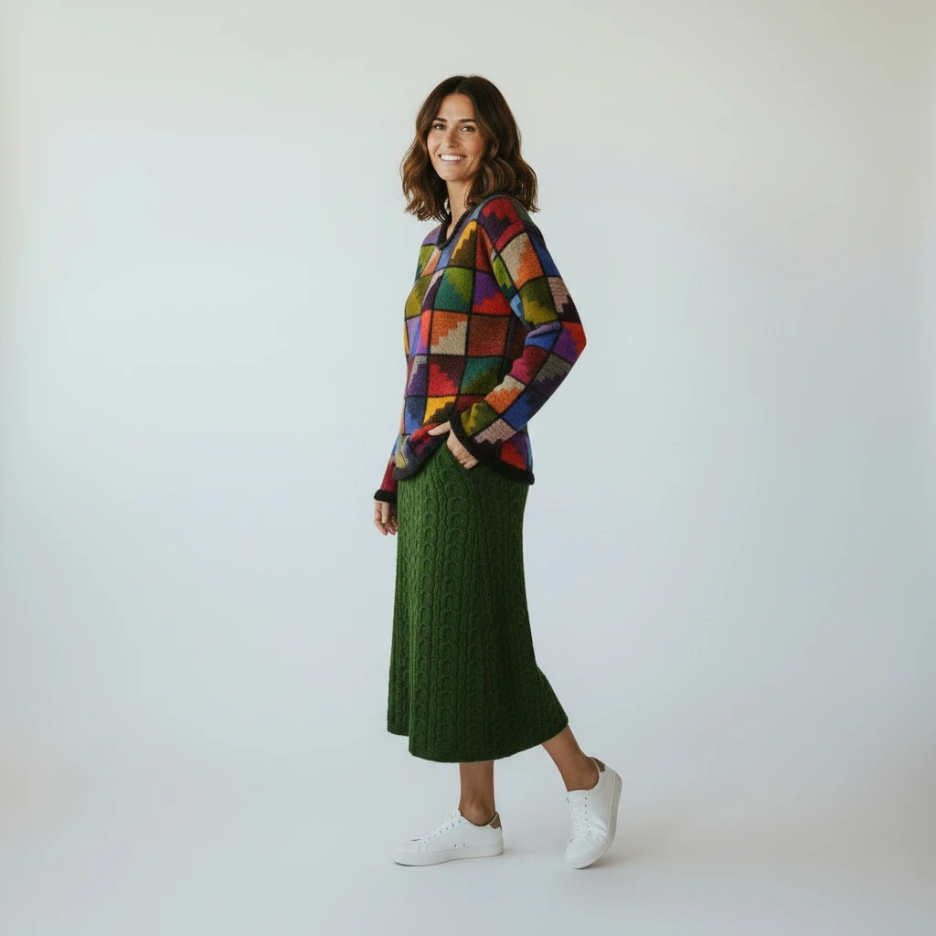 Damen Alpaka Pullover Lucero Elegant aus 100% Babyalpakawolle