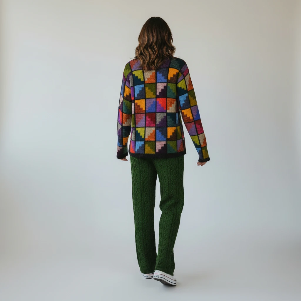 Damen Alpaka Pullover Lucero Elegant aus 100% Babyalpakawolle