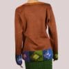 Alpaka Pullover für Damen Collos braun M