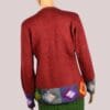 Alpaka Pullover für Damen Collos weinrot M