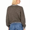 Damenpullover aus Alpaka Inka braun