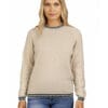 Damenpullover aus Alpaka Inka beige
