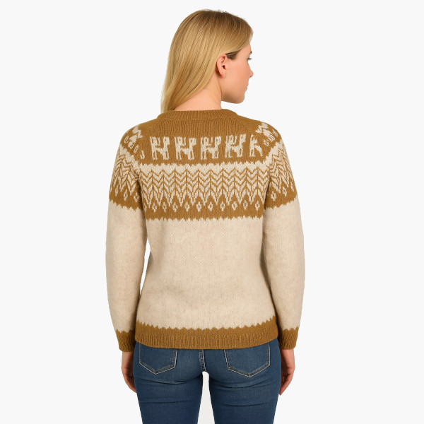 Alpaka Pullover Andina beige Alpaka Pullover Andina beige