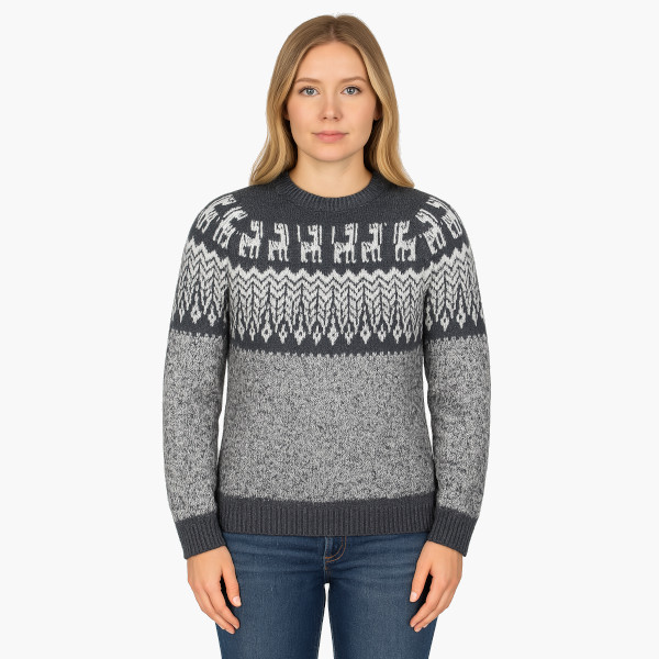 Alpaka Pullover Andina grau Alpaka Pullover Andina grau