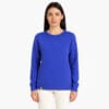 Alpaka Damenpullover Rincon blau