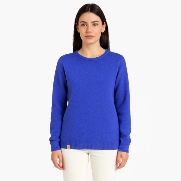 Alpaka Damenpullover Rincon blau Alpaka Damenpullover Rincon blau