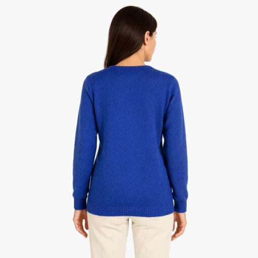 Alpaka Damenpullover Rincon blau