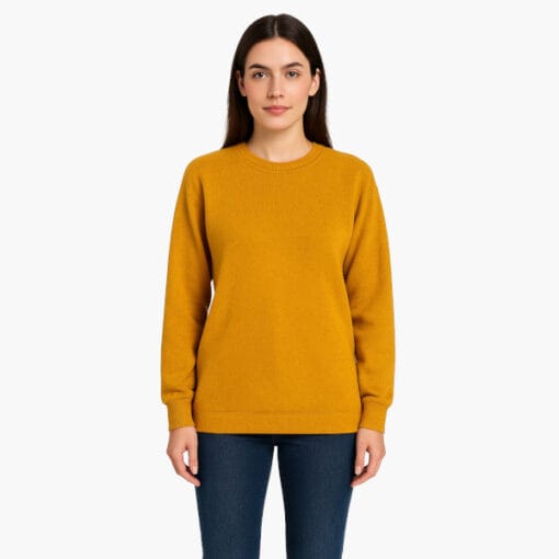 Alpaka Damenpullover Rincon gelb
