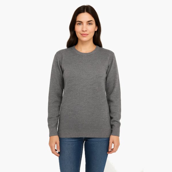 Alpaka Damenpullover Rincon grau Alpaka Damenpullover Rincon grau