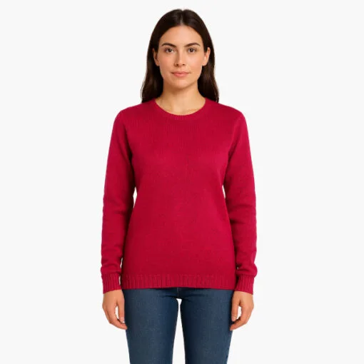 Alpaka Damenpullover Rincon rosa