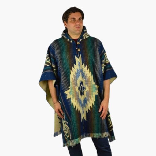 Alpaka Pullover Chakan blau
