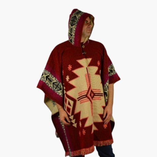 Alpaka Pullover Chakan rot