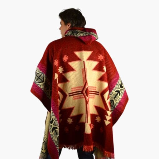 Alpaka Pullover Chakan rot