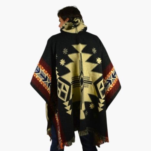 Alpaka Pullover Chakan schwarz