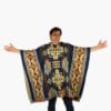Alpaka Pullover Chuspe blau