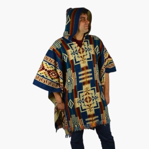 Alpaka Pullover Chuspe blau