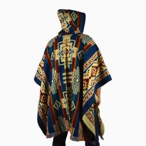 Alpaka Pullover Chuspe blau